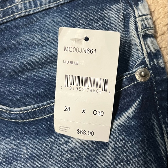 NWT, Modern Culture Jeans, size 28 x 30. - Picture 2 of 5